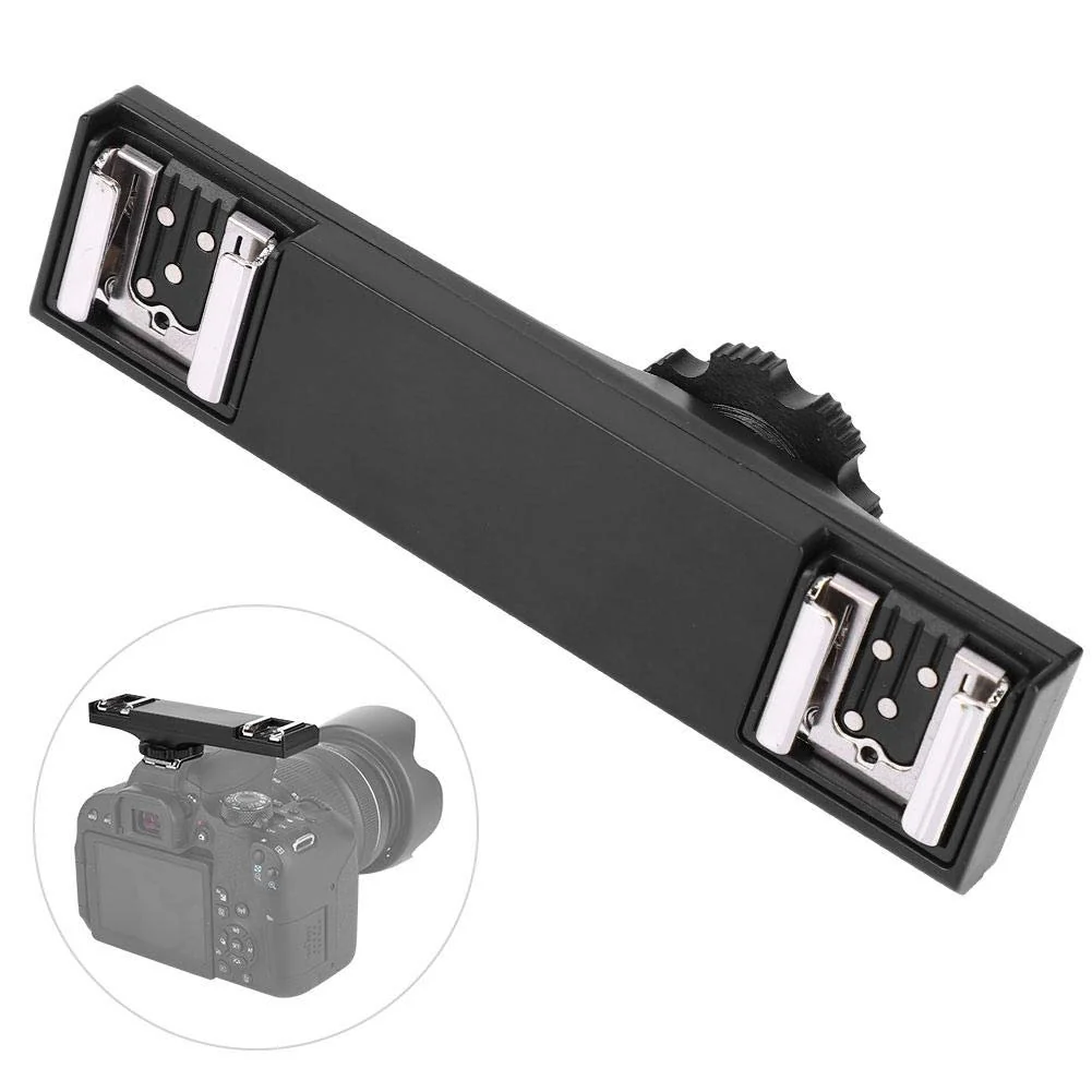 Hot Shoe Flash Light Bracket Compatible for 's, for 's I TTL and SLR Camera Camcorder.( for ) - Image 3