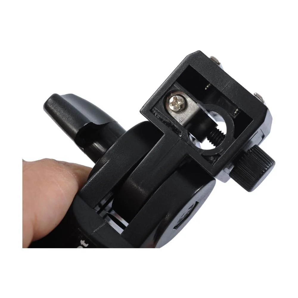 Hot Shoe Mount Speedlite Flash Support Photo Studio Umbrella Holder Bracket, Bottom with 15.8mm Hole for Speedlite Flash Trigger with Cold Foot & Studio Light Stand Tripod Head - Image 8
