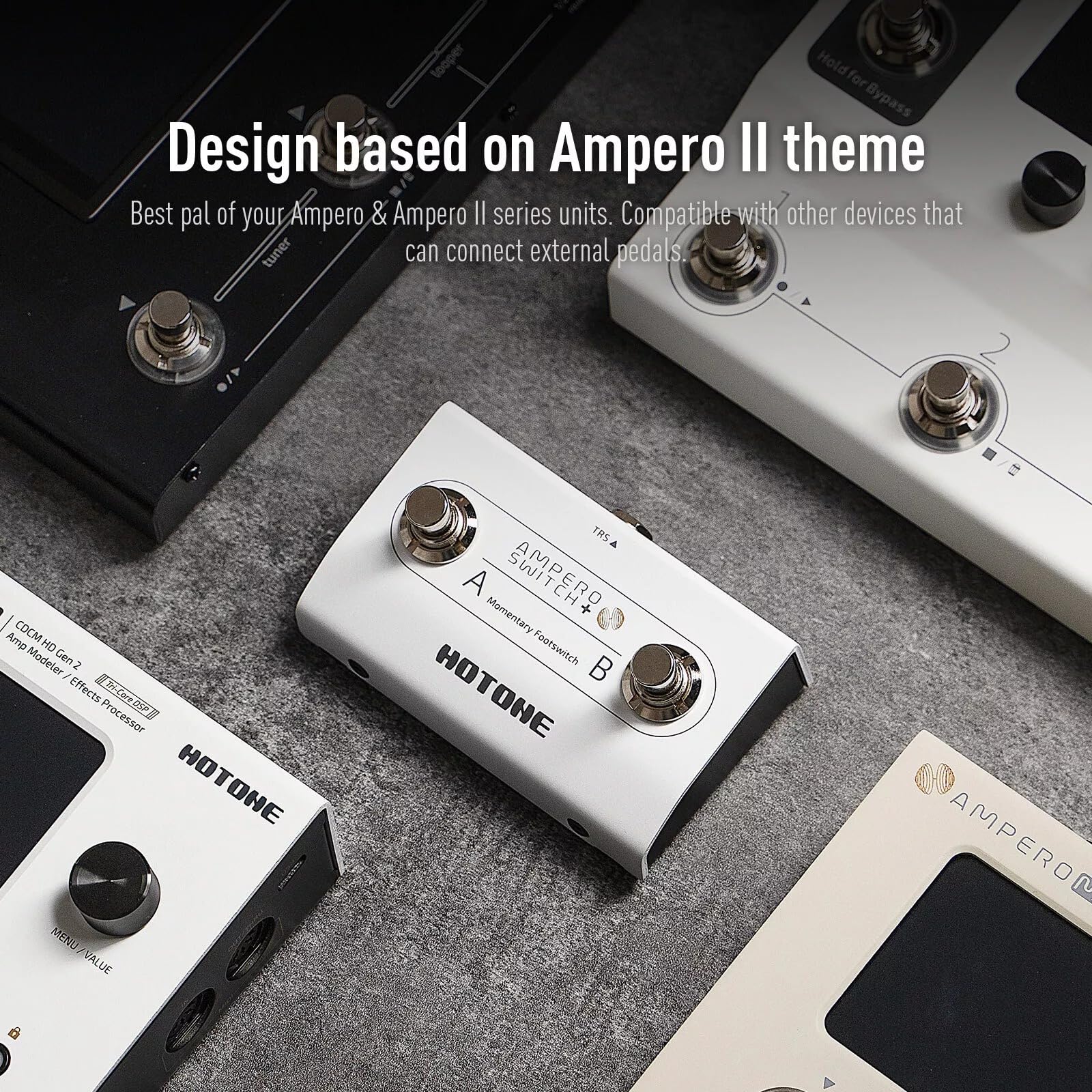 Hotone Ampero Switch+ FS-2 Dual Foot Switch - Image 6