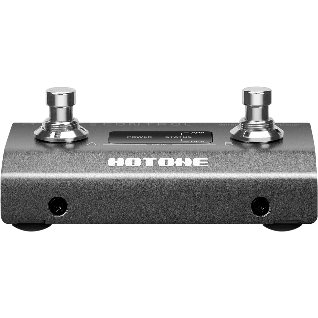 Hotone EC-2 Pulze Control Wireless MIDI Controller - 2-Footswitch Guitar Pedal with Bluetooth, 12Hr Battery, Mobile App - Image 3