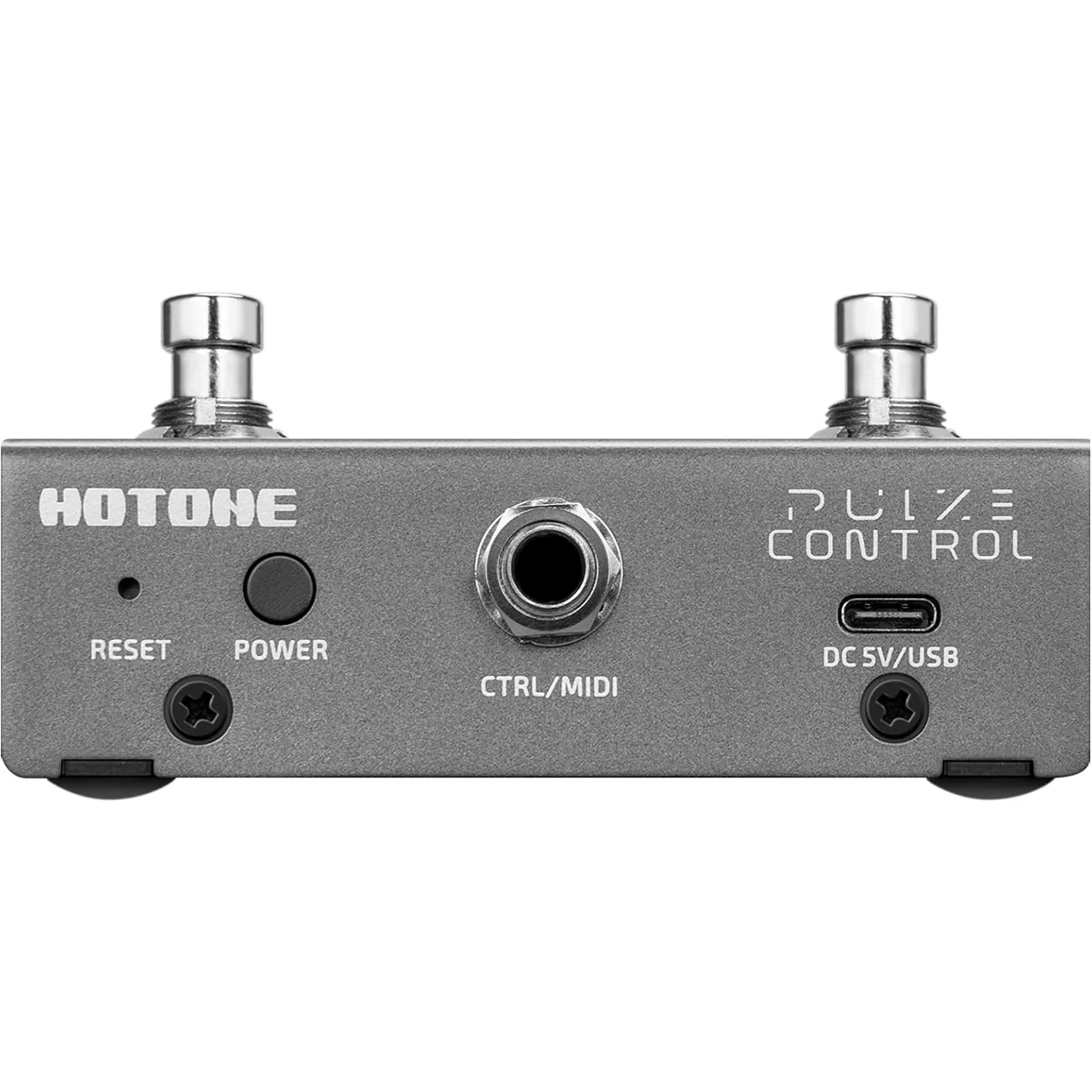 Hotone EC-2 Pulze Control Wireless MIDI Controller - 2-Footswitch Guitar Pedal with Bluetooth, 12Hr Battery, Mobile App - Image 4
