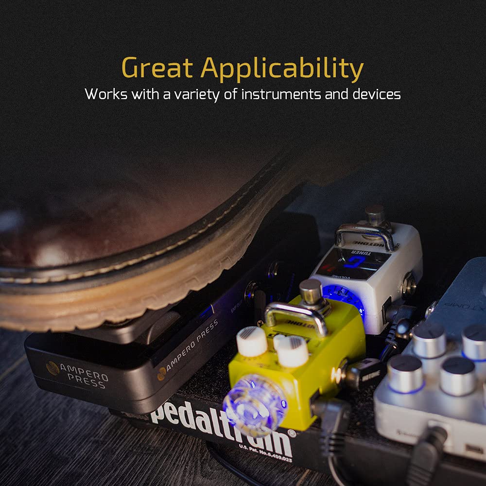 Hotone Volume Expression 2 in 1 Guitar Effects Pedal Passive EXP Ampero Press Guitar Pedal - Image 5