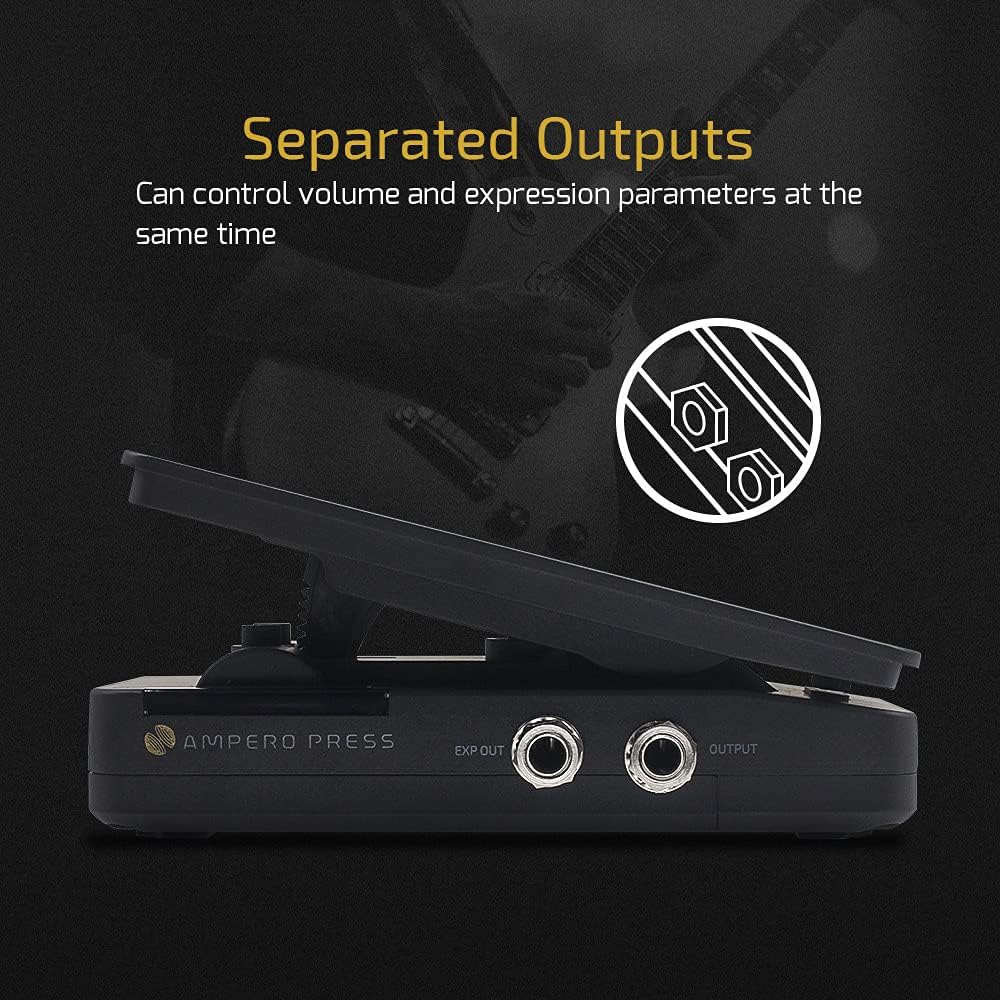 HOTONE Volume Expression 2 in 1 Guitar Effects Pedal Passive EXP Ampero Press Guitar Pedal(Included 1 PCS Additional 15 CM TS Cable) Ampero Press 2 in 1 - Image 3