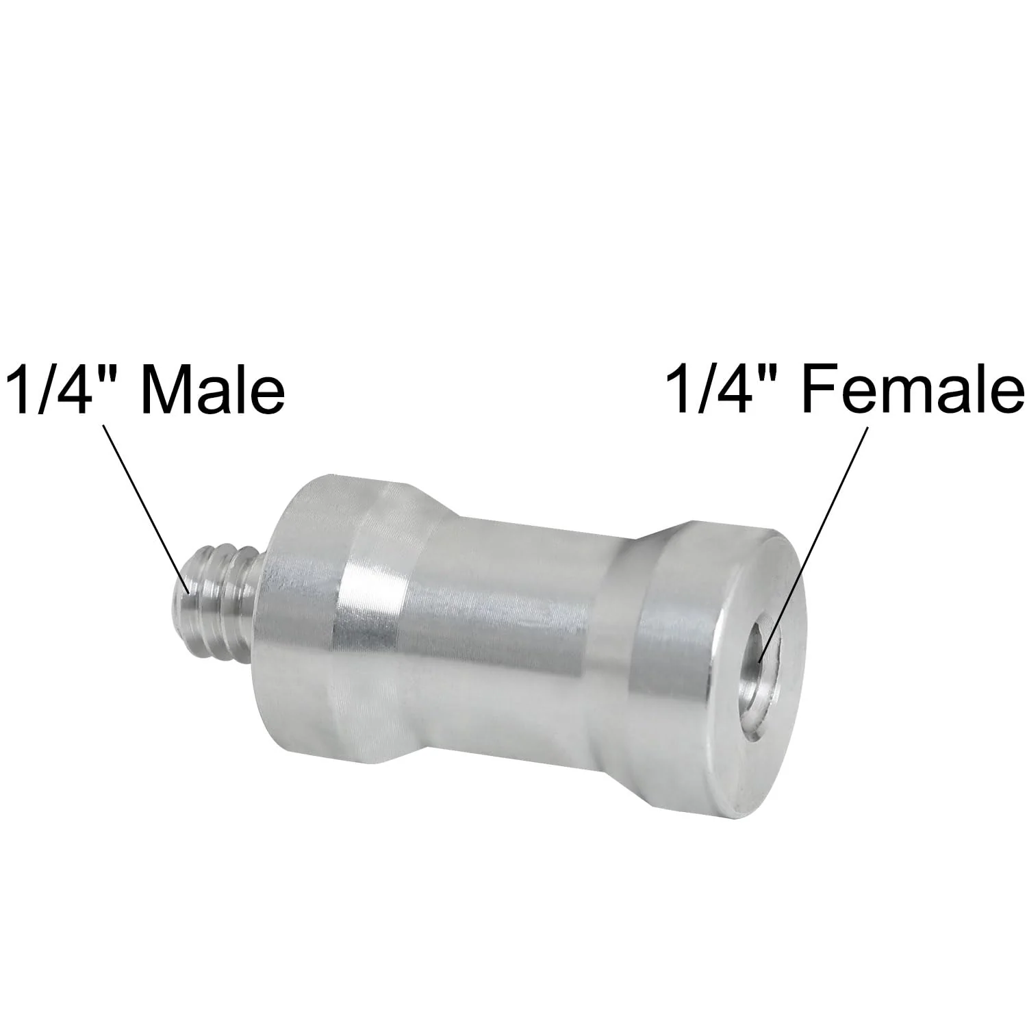 Hotshoe/Coldshoe Adapter LUORNG 2PCS 1/4Inch Female to 1/4Inch Male Convertor Threaded Screw Adapter Spigot for Studio Light Stand, Hotshoe/Coldshoe Adapter Ball Head Flash Trigger Receiver - Image 4