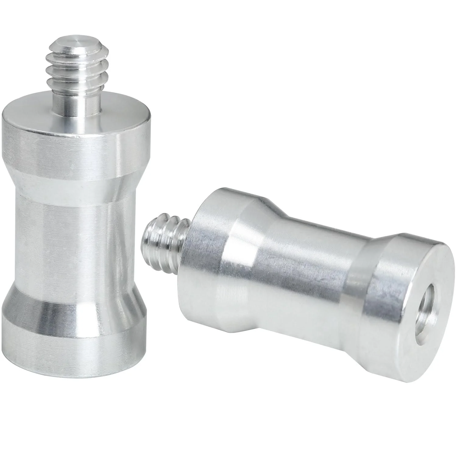 Hotshoe/Coldshoe Adapter LUORNG 2PCS 1/4Inch Female to 1/4Inch Male Convertor Threaded Screw Adapter Spigot for Studio Light Stand, Hotshoe/Coldshoe Adapter Ball Head Flash Trigger Receiver - Image 5