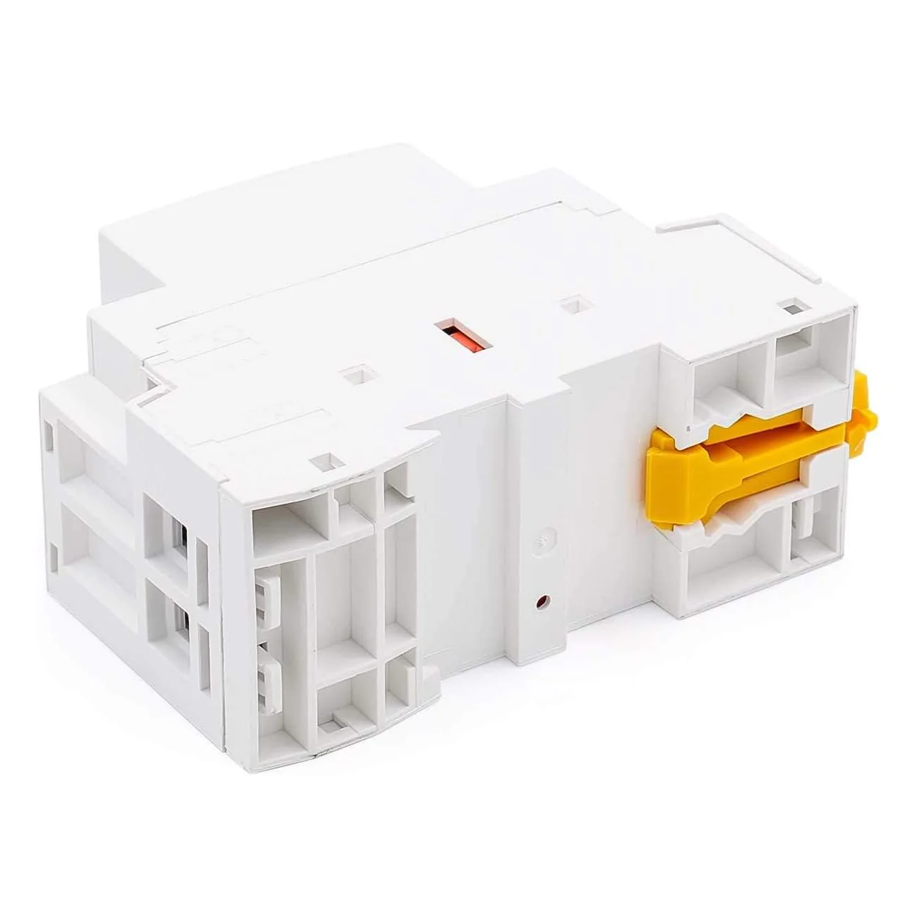 Household AC Contactor, HS1-63, 2 Pole 1NO 1NC, AC 220V/240V Coil Voltage, 35mm DIN Rail Mount - Image 3