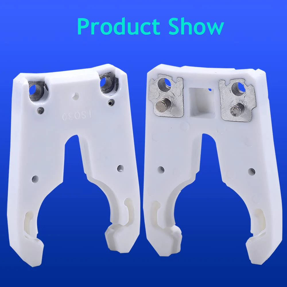 HOZLY 5pcs/lot ISO30 Tool Holder Clamp Iron + ABS Flame Resistant Rubber Claw 5 - Image 6