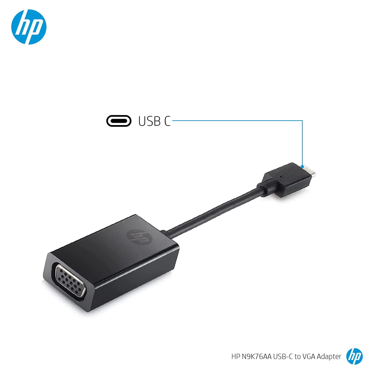 HP USB-C to VGA Adapter - Image 2