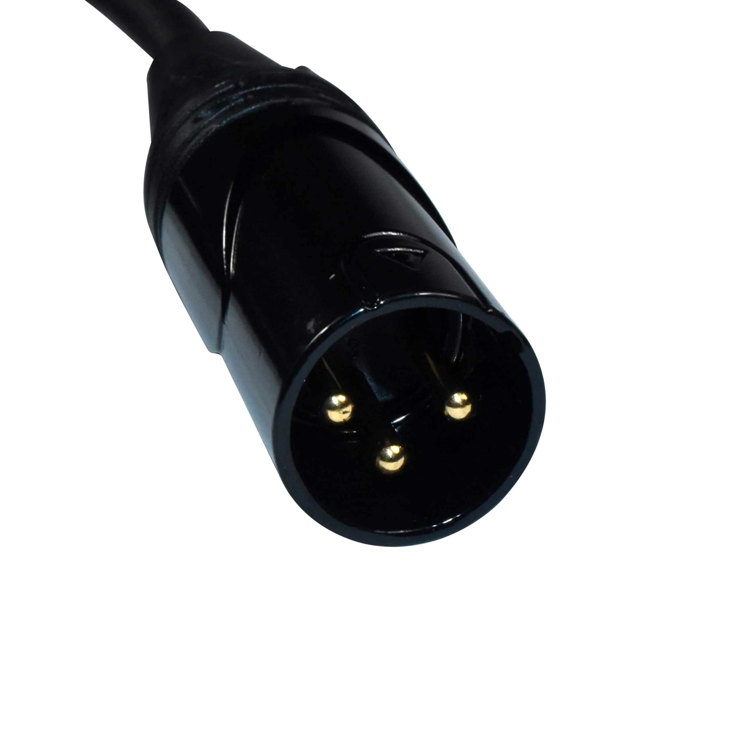 HQRP 2-Pack XLR to XLR Cable 3 Feet, 3-Pin XLR Male Straight to 3-Pin XLR Female Right Angle Cord for Speaker, PA System, PVC Jacket, Mic Cord, XLR Speaker Cable, XLR Microphone Cable, 3 Ft, Black - Image 9