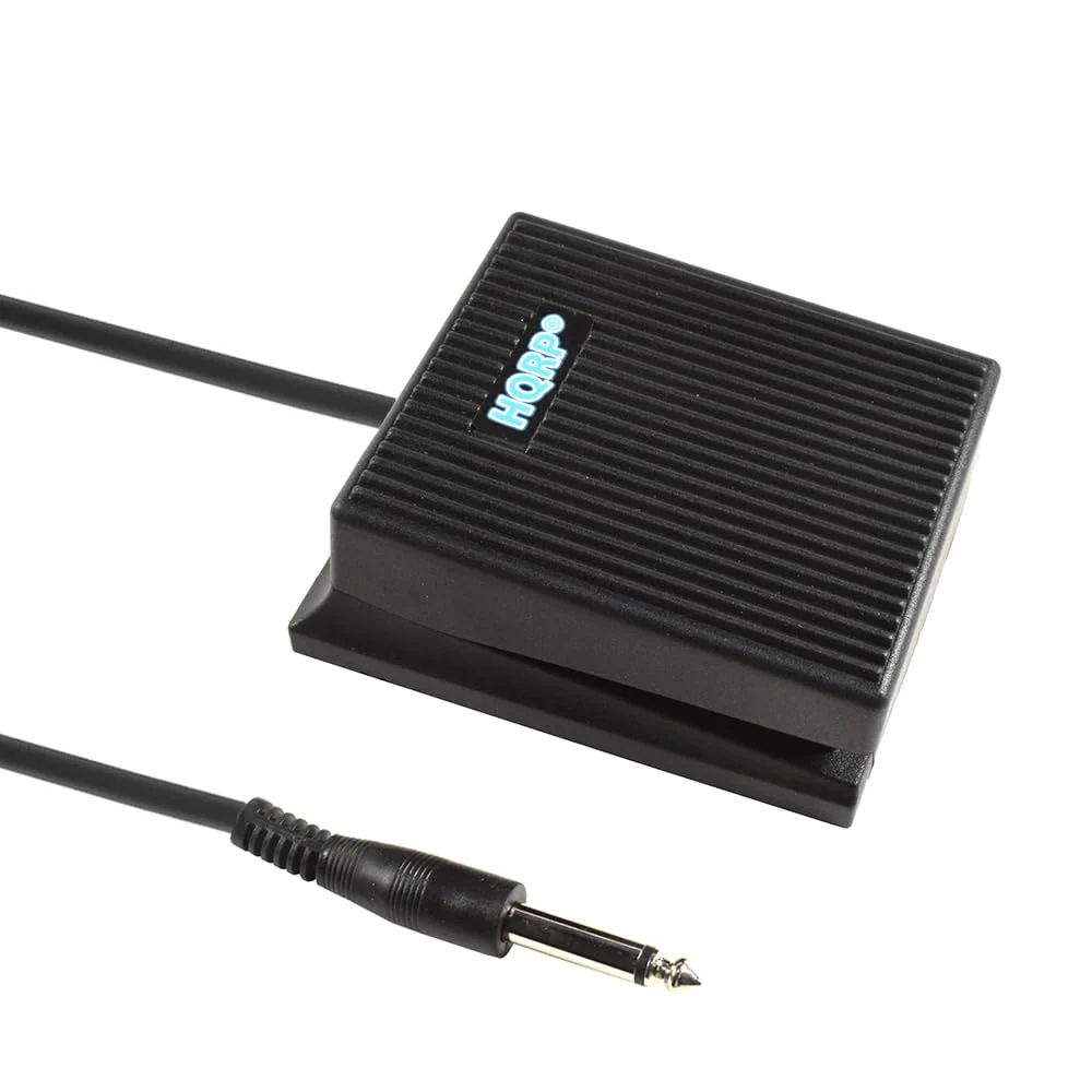 HQRP Sustain Pedal for Yamaha DGX-230, DGX-530, DGX-640, DGX-660, DGX-670, EZ-220, P-45, P-71, P-85, P-95, P-105, P-115, P-125, P-225, P-515 Digital Piano Keyboard (FC5 Replacement, 1/4" Jack) - Image 8