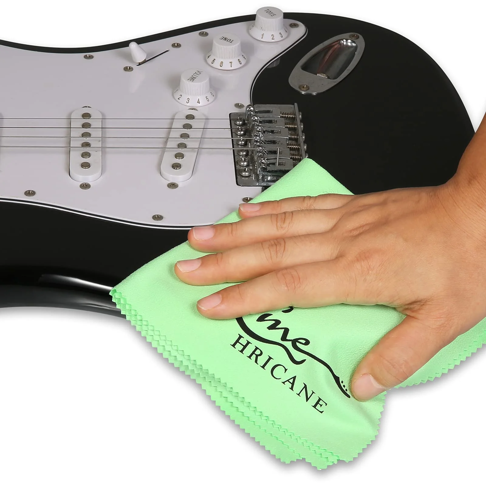 Hricane Guitar Cloths Ultrafine fiber suede (8-Pack 12"x12") Plush Polishing Cloths for Musical Instruments Premium Polishing & Cleaning Cloths for Guitar Violin Piano Clarinet Trumpet Sax Universal 8 Pack - Image 4