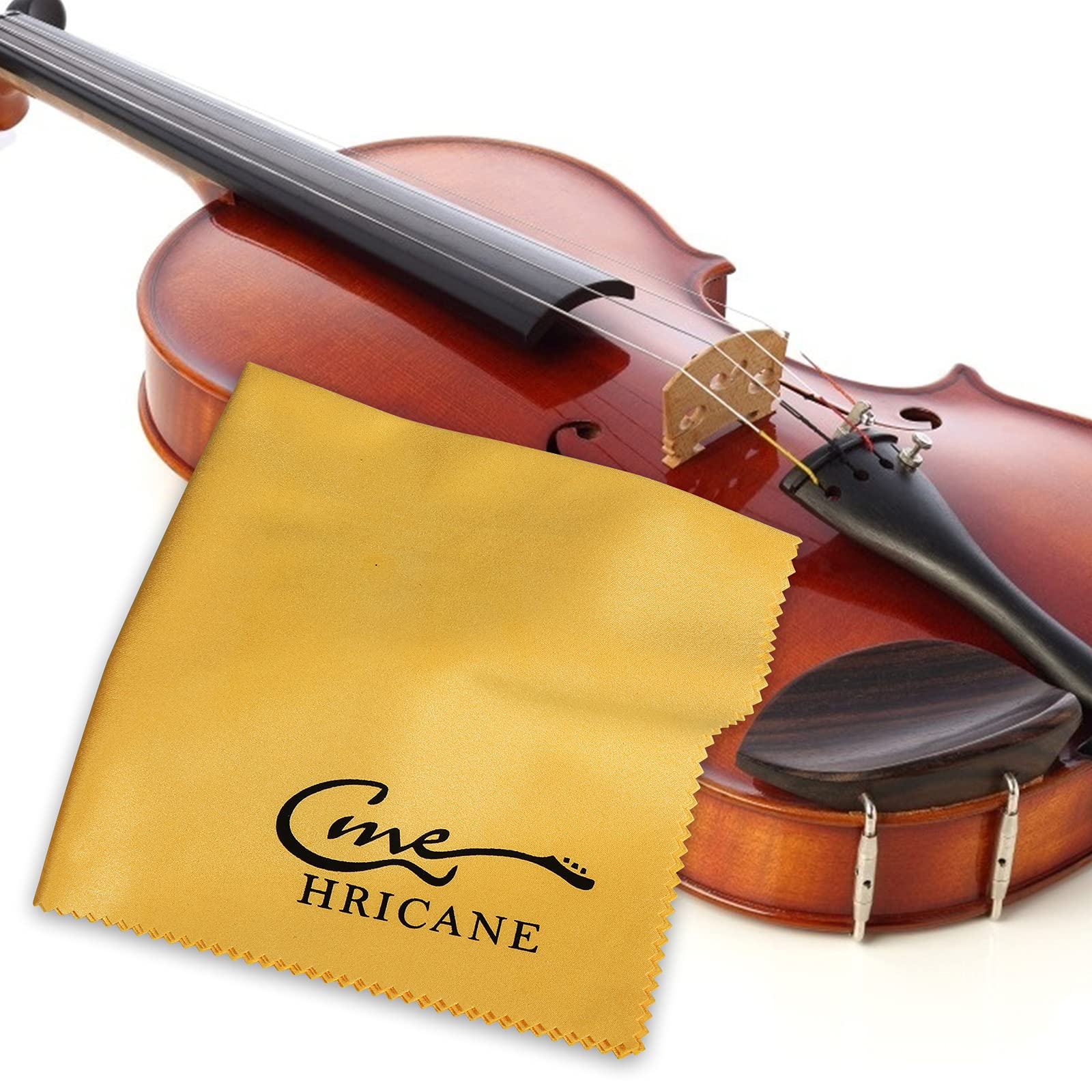 Hricane Guitar Cloths Ultrafine fiber suede (8-Pack 12"x12") Plush Polishing Cloths for Musical Instruments Premium Polishing & Cleaning Cloths for Guitar Violin Piano Clarinet Trumpet Sax Universal 8 Pack - Image 7