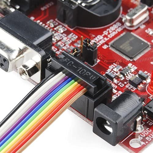 HUAZIZ 2 Rolls of Colourful Ribbon Cable, 1.27 mm Spacing Cable, 20 Pin Flat Rainbow Ribbon Cable for 2.54 mm Connectors, IDC Cable Rainbow (3 Metres/Rolls) - Image 5