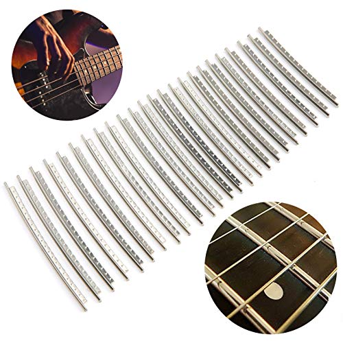 HURRISE Guitar Fret Wires 2.7mm 24 Frets Stainless Steel Fretwire Compatible with Electric Guitar Bass Guitar Fingerboard Replacement - Image 6