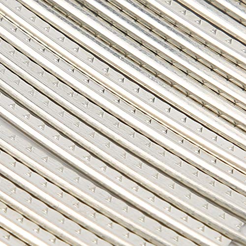 HURRISE Guitar Fret Wires 2.7mm 24 Frets Stainless Steel Fretwire Compatible with Electric Guitar Bass Guitar Fingerboard Replacement - Image 7