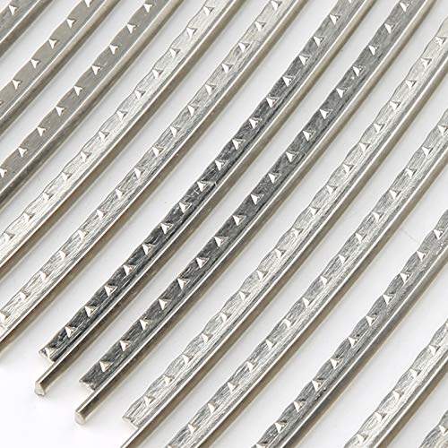 HURRISE Guitar Fret Wires 2.7mm 24 Frets Stainless Steel Fretwire Compatible with Electric Guitar Bass Guitar Fingerboard Replacement - Image 8