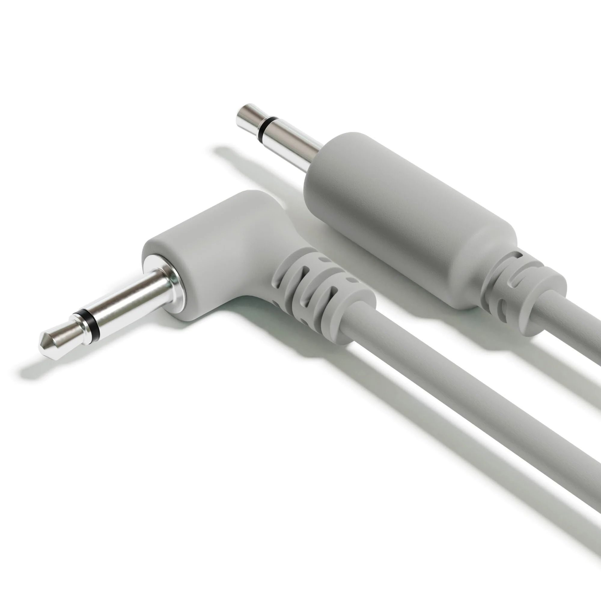 Hybrid Mono Modular Patch Cables - TS 3.5mm 1/8" - Eurorack Synth Synthesizer [13-Pack | 180 cm - 70.87"] 180 cm - 70.87" 13-Pack - Image 4