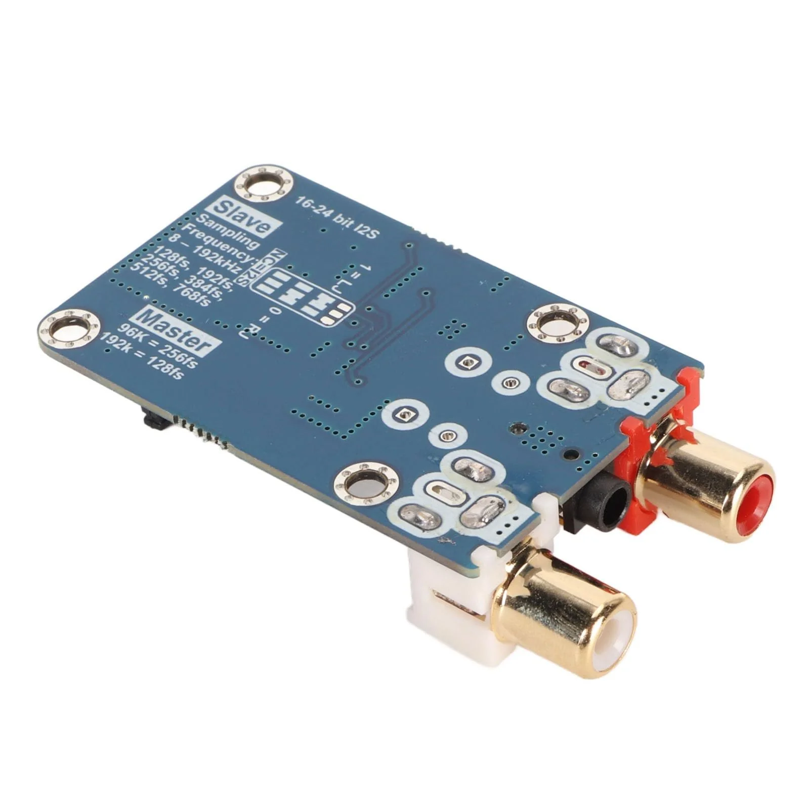 I2S ADC Audio Card Module, 24bit 192k 96k Master Mode Development Board, Lossless Digital Audio I2S ADC Decoder, 3.5mm or Input - Image 8