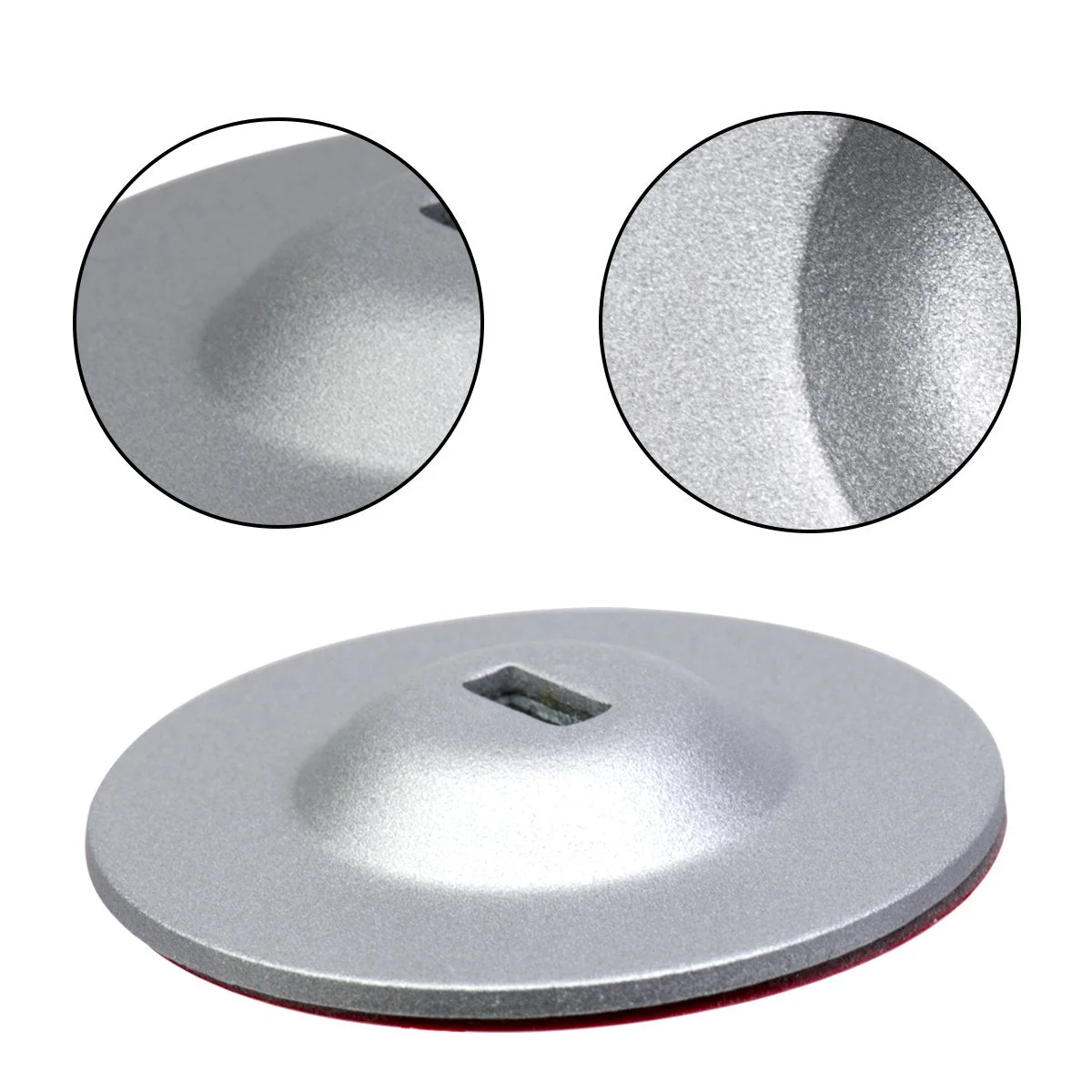 I3C Anchor Plate Adhesive Security Plate, Laptop Lock Plate with Slot, Universal Lock Plate for Laptop, Monitor, Smart Phone, MacBook, Ipad, Tablet, Other Electronic Products (Silver 4 Pack) Silver - Image 4