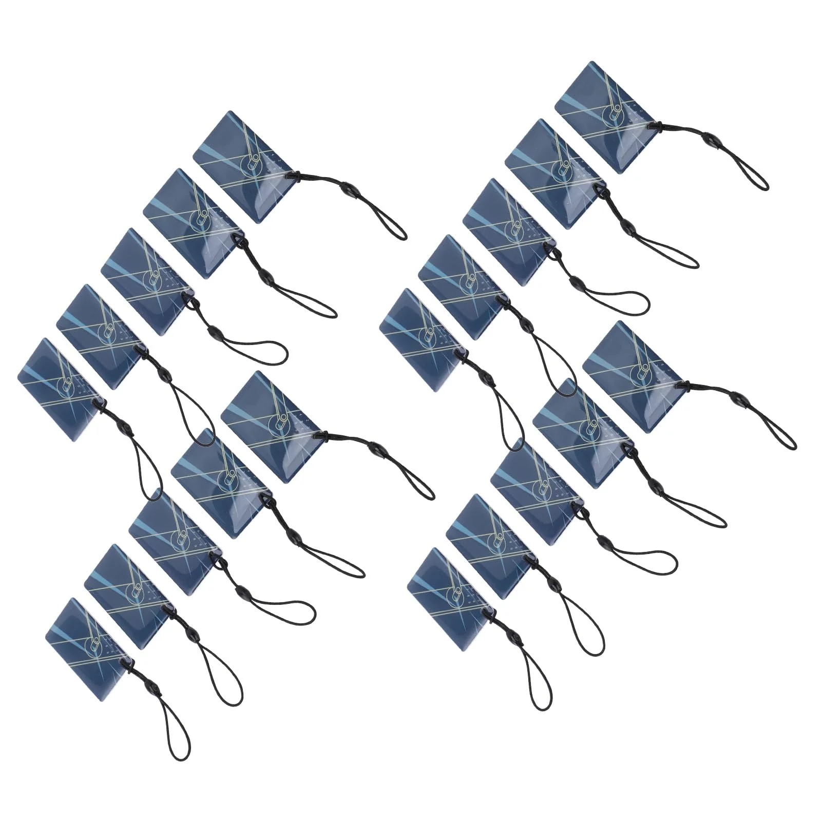 IC Cards, 20pcs 13.56 MHz RFID Keychain, Smart Lock Keychain, Contactless Key Fob Access Card, Proximity ID Card, Digital Intelligent Door Lock, Default, Modern - Image 8