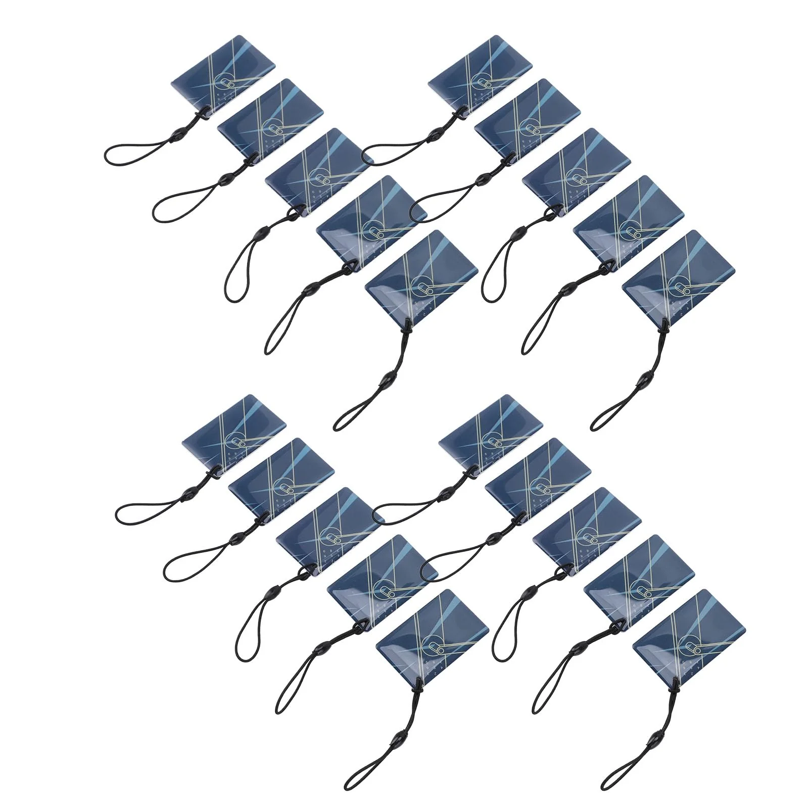 IC Cards, 20pcs 13.56 MHz RFID Keychain, Smart Lock Keychain, Contactless Key Fob Access Card, Proximity ID Card, Digital Intelligent Door Lock, Default, Modern - Image 9