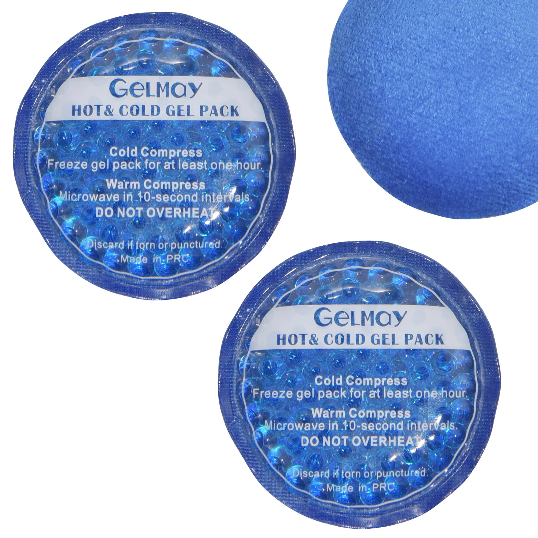 Ice Eye Patches for Puffy Eyes, Cooling Medical Eye Patch Pad Gel Pack Cover Eyepatch Cold Hot Therapy Eye Bags Dark Circles After Surgery Adult Kid (2PCS) 2pcs - Image 5
