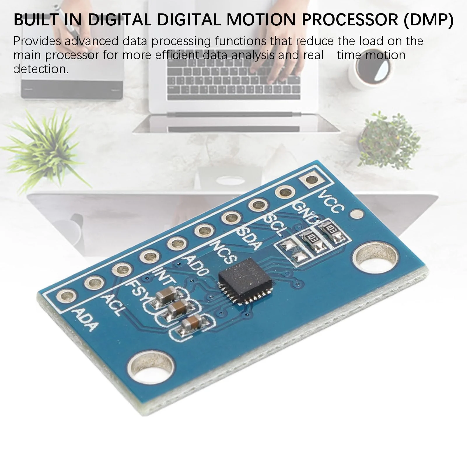 ICM 20948 Sensor Module with Integrated 9-Axis MEMS Motion Tracking Sensor, Energy-Saving 3-Axis Gyroscope - Image 2