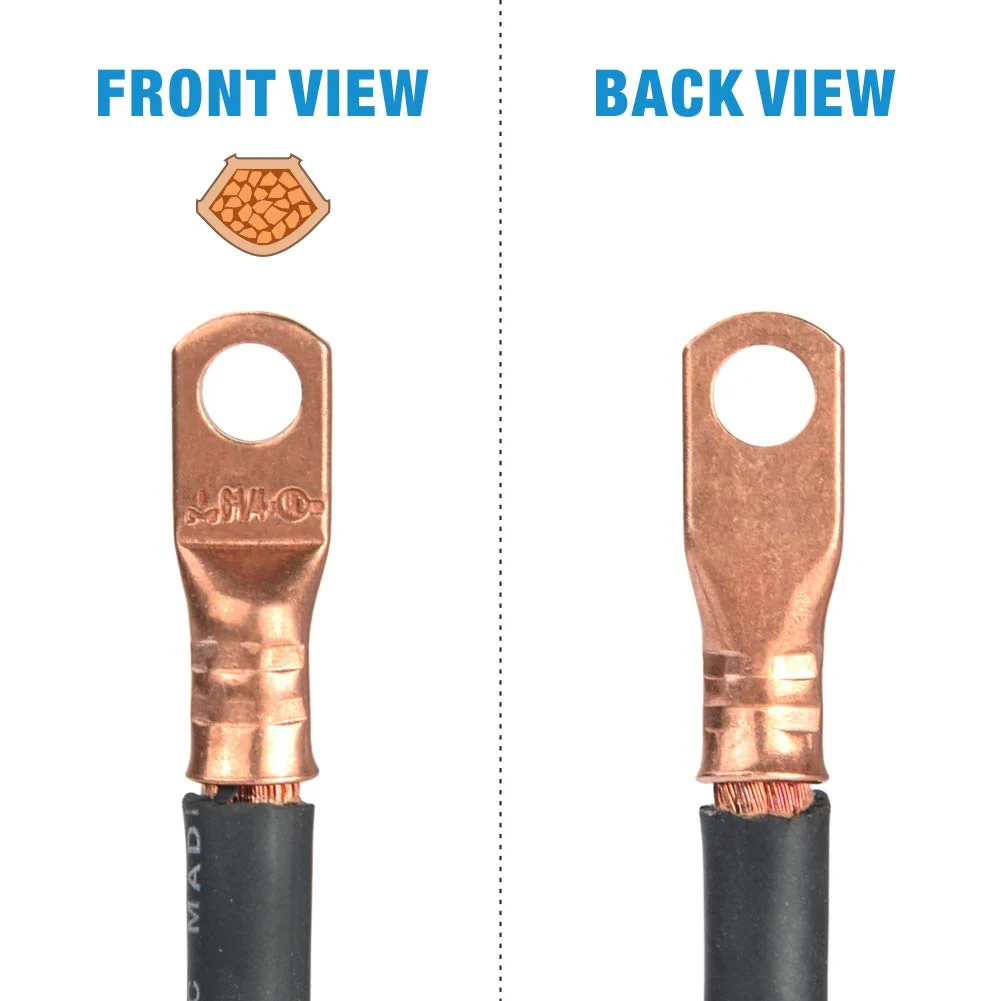 iCrimp AP-50BI Battery Cable Ring Terminal Crimper for 8, 6, 4, 2AWG Copper Cable Lugs, Heavy Duty Wire Lugs and Battery Cable Ends - Image 7