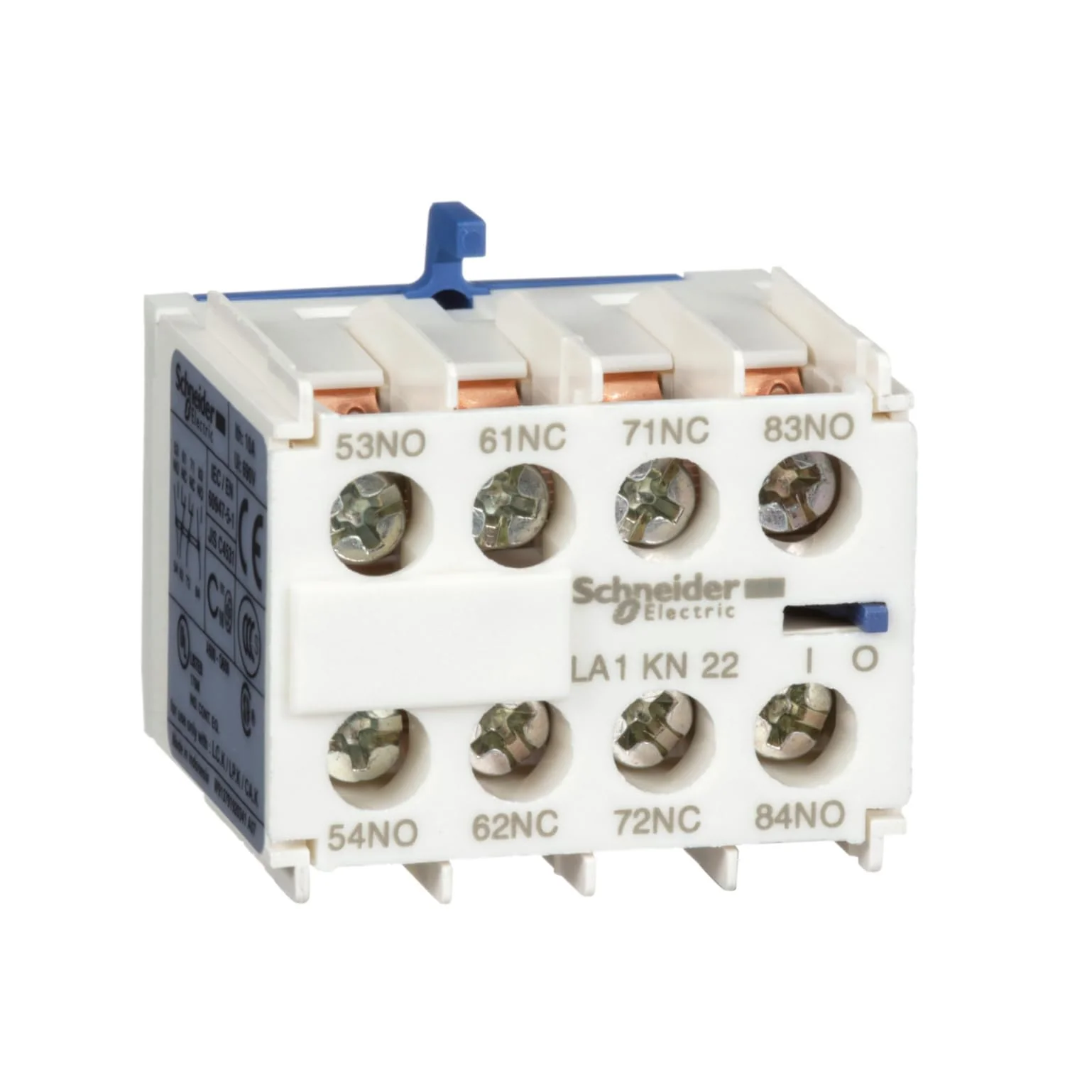 IEC Contact Block, 10A, 2NC, 2NO - Image 3