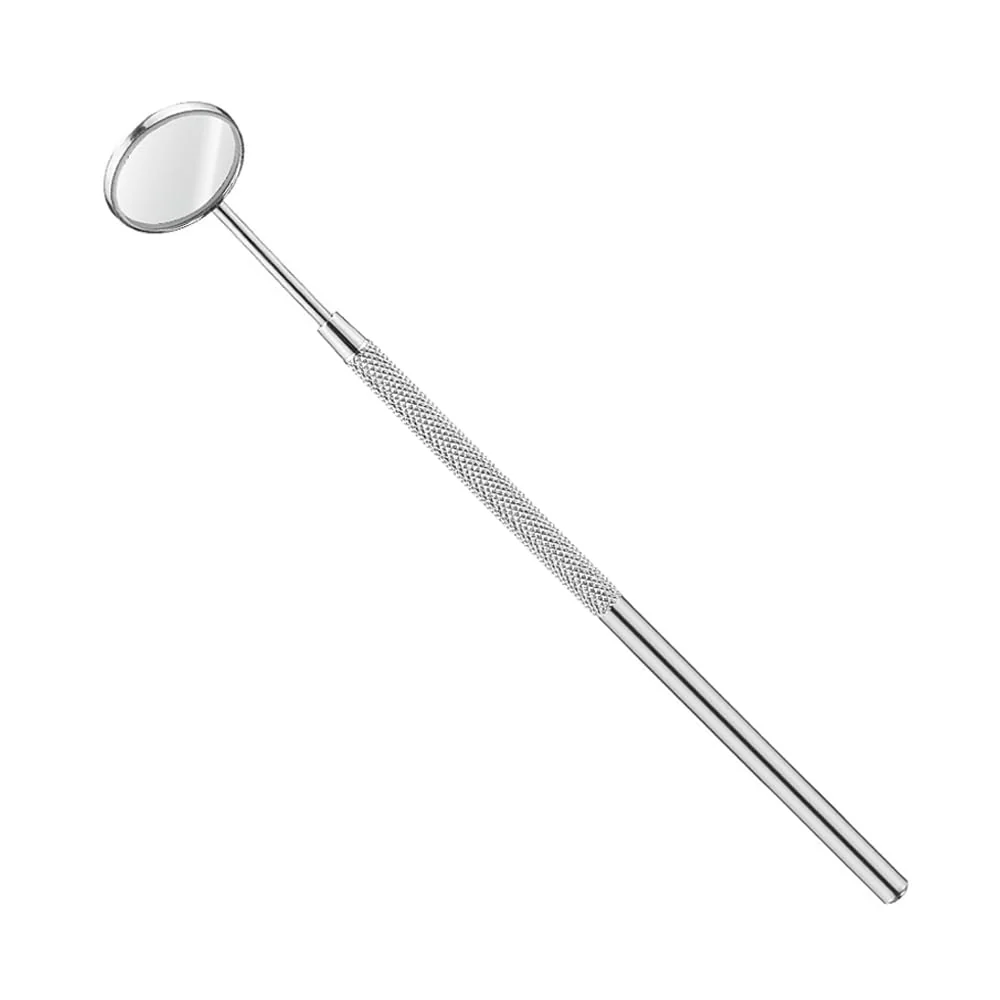 ieron 2 Pieces Stainless Steel Dental Mirror, Surgical Professional Dentist Mirror, Mouth Mirror, Oral Care Checking Instrument and Eyelash Extension - Image 3