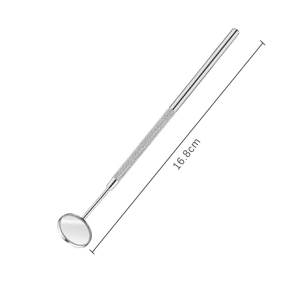 ieron 2 Pieces Stainless Steel Dental Mirror, Surgical Professional Dentist Mirror, Mouth Mirror, Oral Care Checking Instrument and Eyelash Extension - Image 7