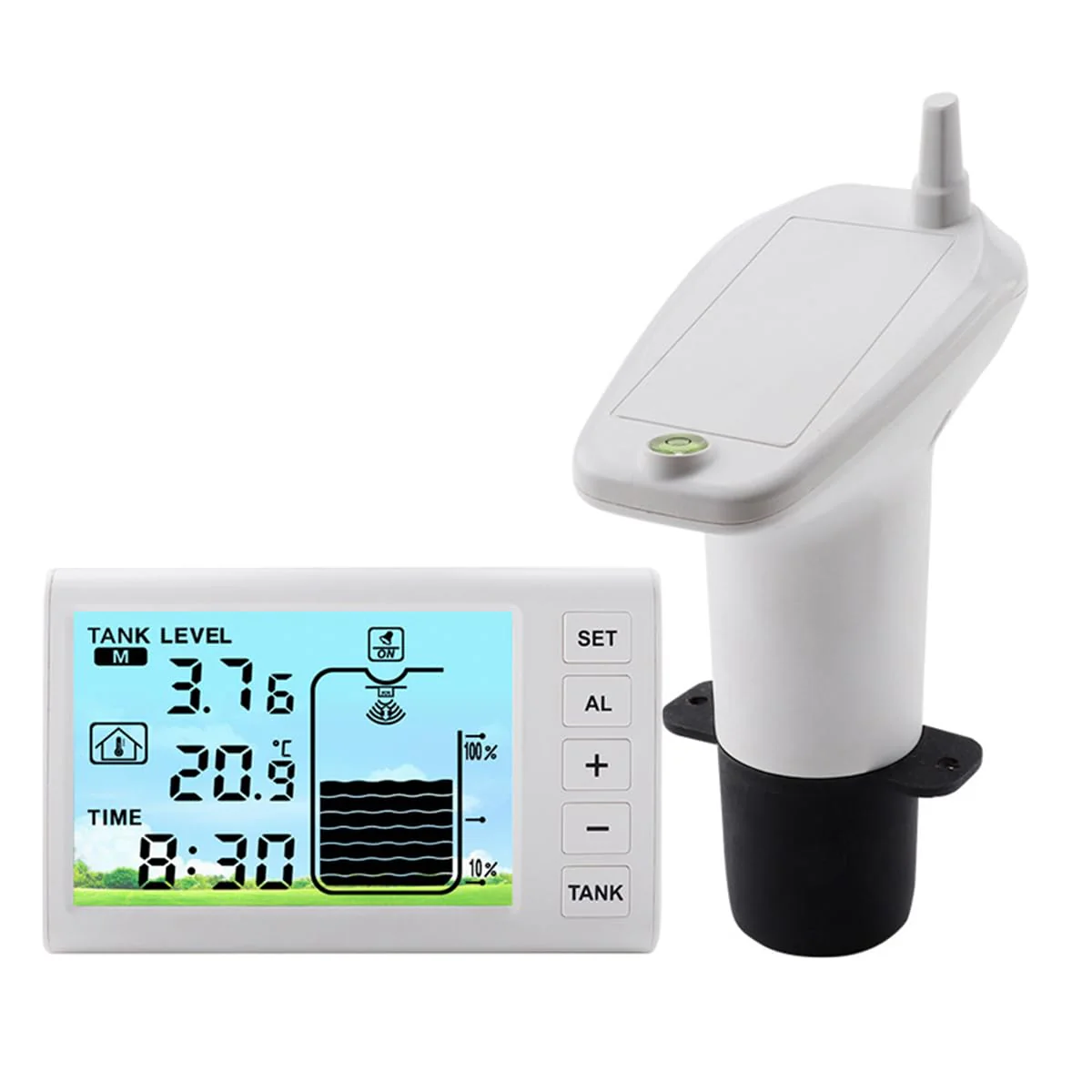 Ieron Ultrasonic Level Meter, Water Level Indicator, Water Level Indicator, Multifunctional Household Digital Display, Water Tank - Image 5