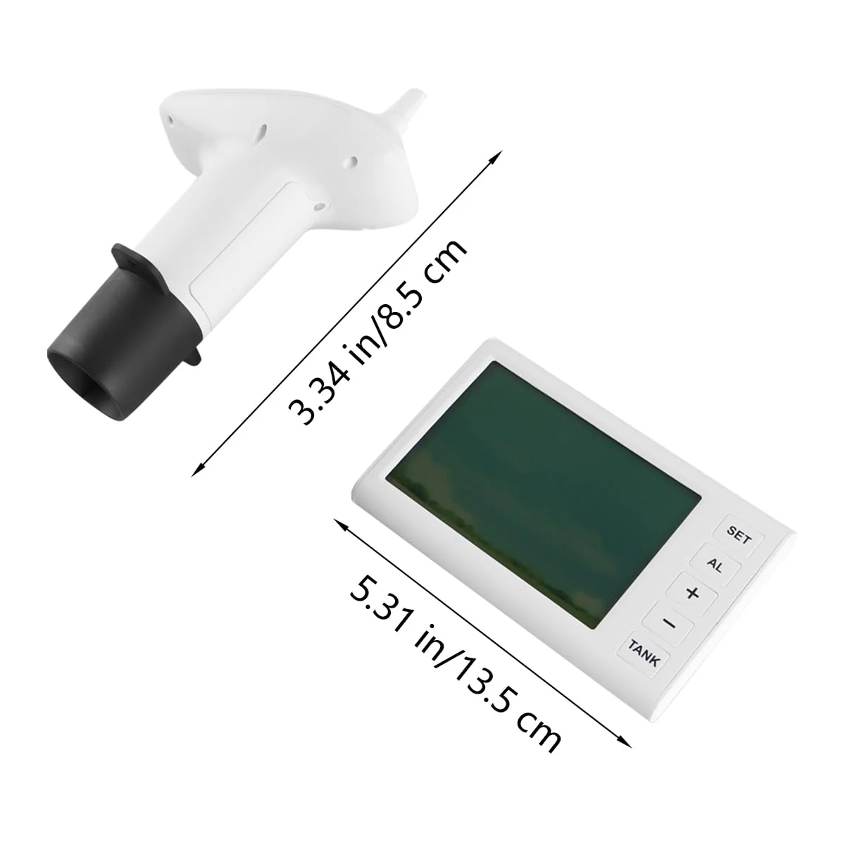 Ieron Ultrasonic Level Meter, Water Level Indicator, Water Level Indicator, Multifunctional Household Digital Display, Water Tank - Image 7