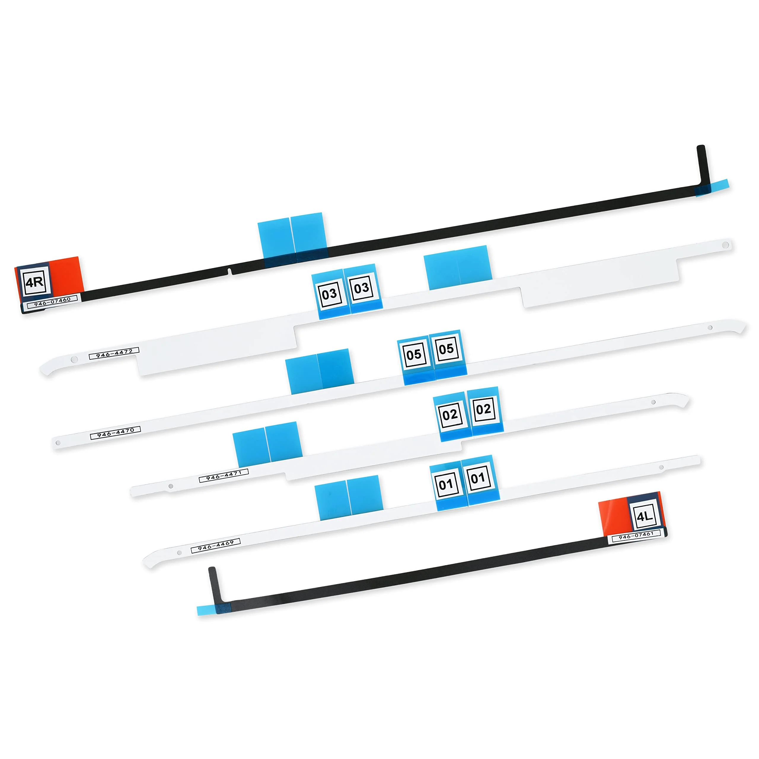 iFixit Adhesive Strips Compatible with iMac Intel 21.5" (2012-2019) - Repair Kit - Image 2
