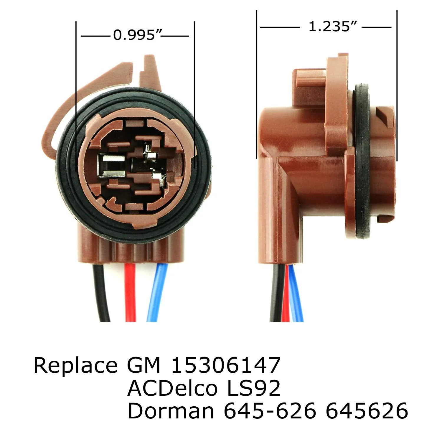 iJDMTOY Hyper Flash/Bulb Out Error Fix Wiring Adapters Compatible with 3157 3057 3155 3357 3457 4157 LED Bulbs Turn Signal or Tail Brake Lights - Image 2