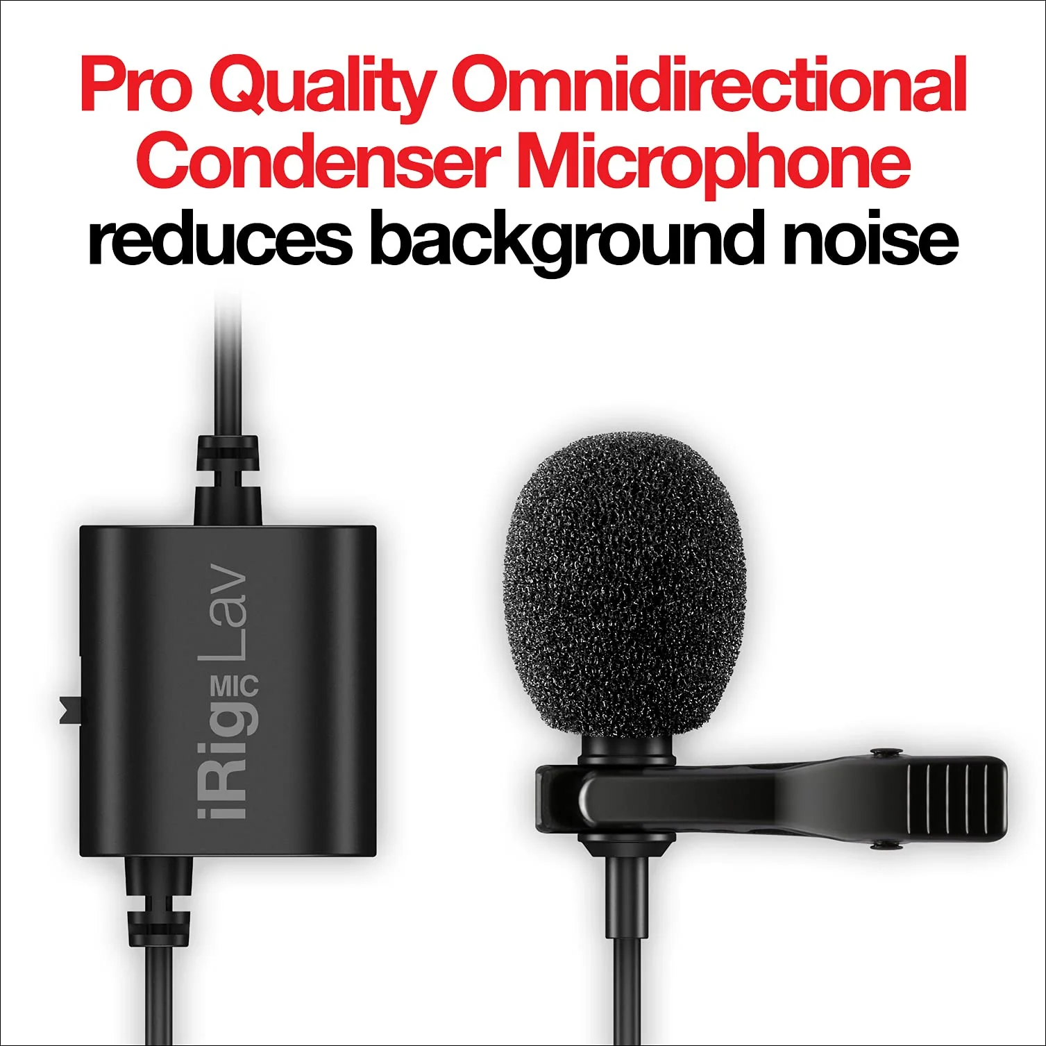 IK Multimedia iRig Mic Lav Compact Lavalier for Smartphones and Tablets (Two-Pack) Two-pack - Image 3