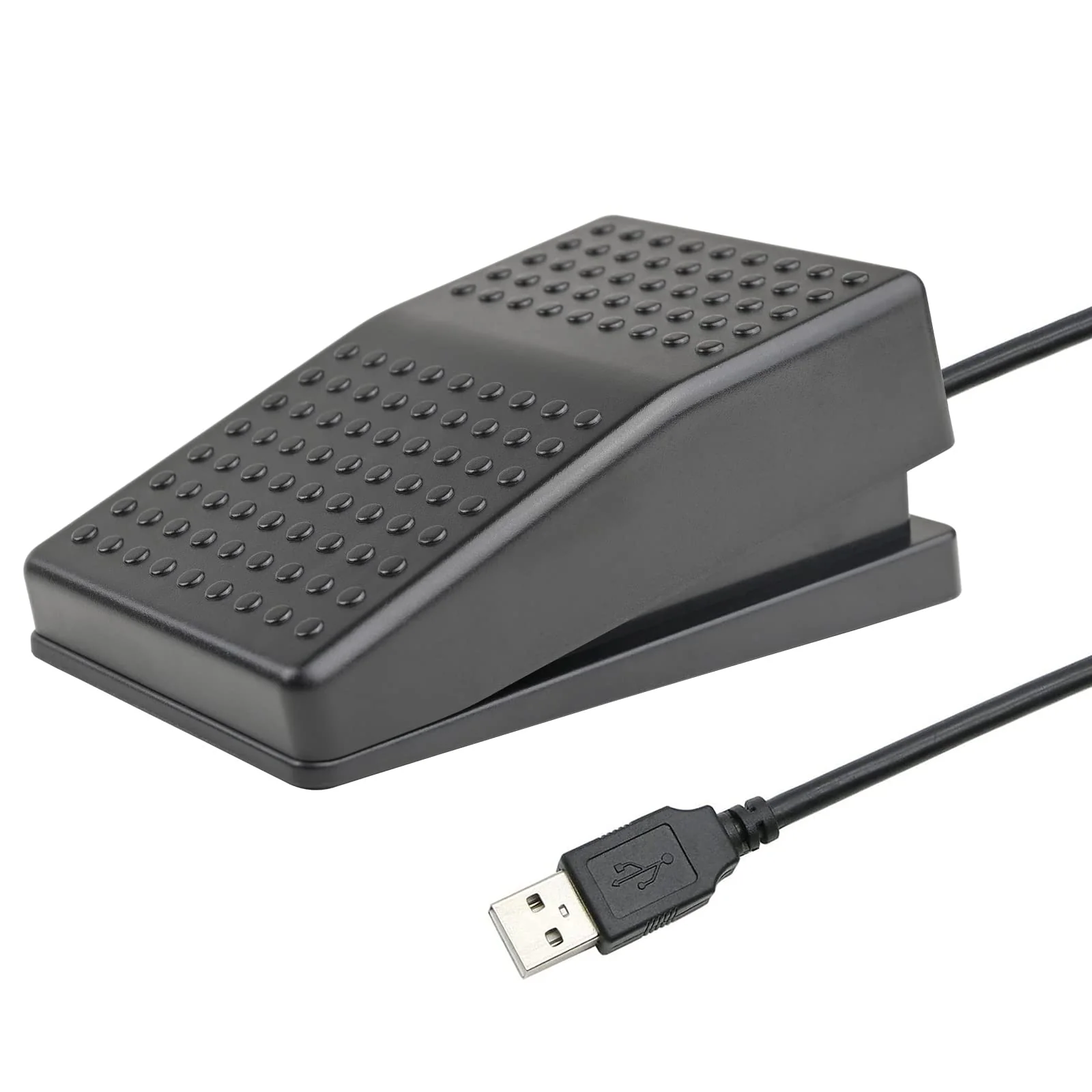 iKKEGOL Upgraded USB Foot Switch Single Pedal Mechanical Control Footswitch Map Mouse Keyboard Hotkey Combination Key press Simulator Program Page Turner Game Transcription HID - Image 7