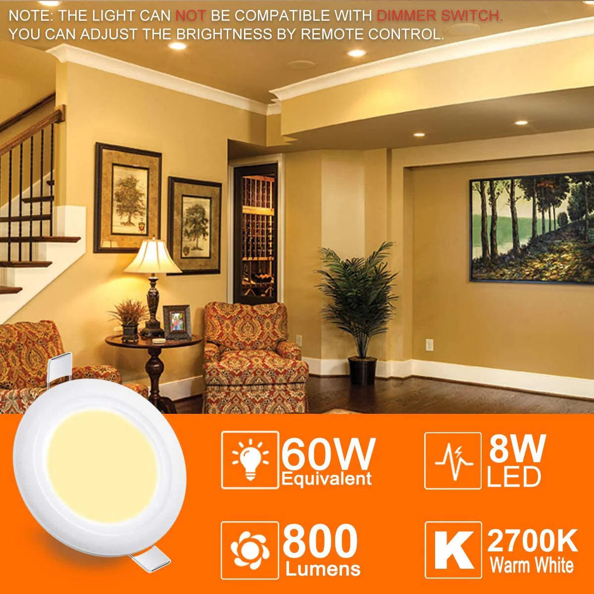 iLC Recessed Ceiling Downlight RGBW 2700 K. - Image 5