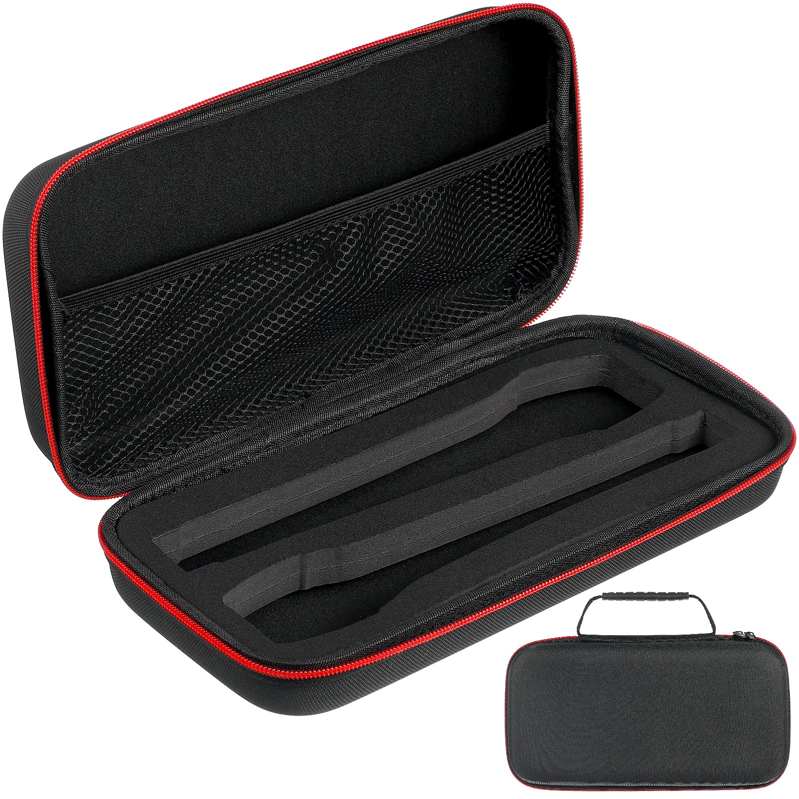 IMIKEYA Case: Portable Storage Box Case Hard EVA Cover Carrying Bag Dual Handheld Mic Shockproof with Zipper Hard Travel (Pack of 2) 30x15cm (Pack of 2) - Image 9