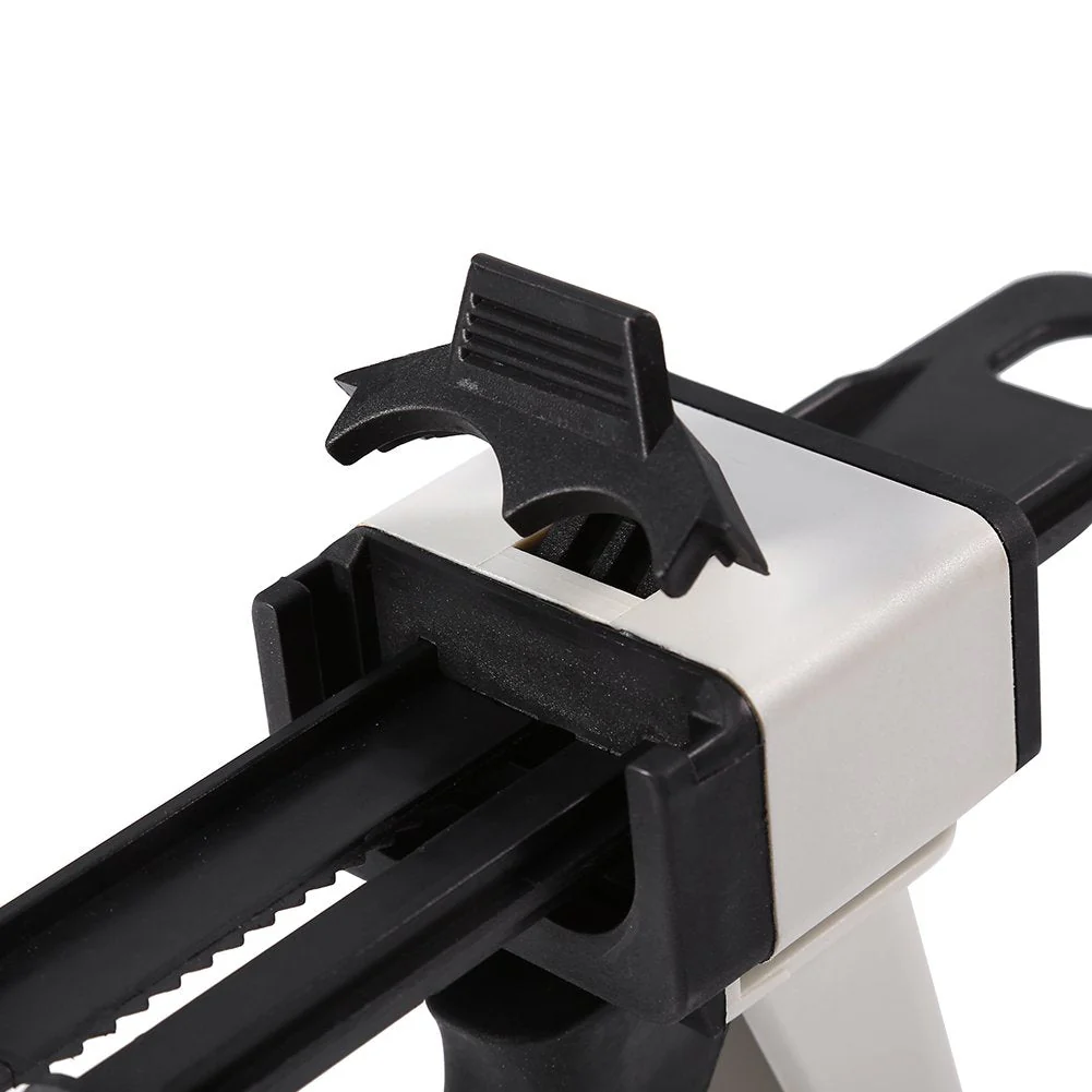 Impression Mixing Dispenser, Dental Supply Gun, Dental Caulking Gun 2:1, Impresion 1:1 Impression Mixing Dispensing Gun, Silicone Dispenser Gun for 50ml Silicone - Image 4