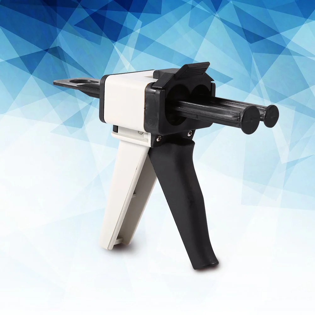 Impression Mixing Dispenser, Dental Supply Gun, Dental Caulking Gun 2:1, Impresion 1:1 Impression Mixing Dispensing Gun, Silicone Dispenser Gun for 50ml Silicone - Image 5