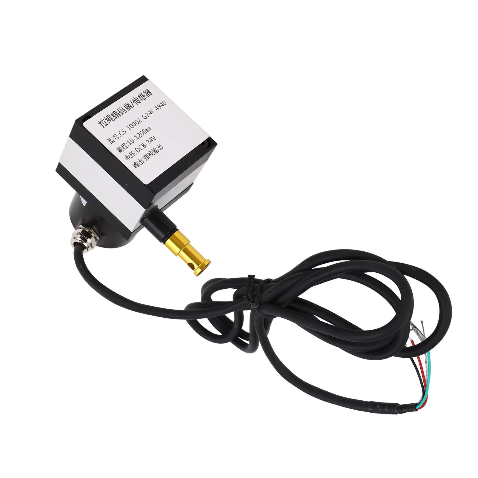 Incremental Cable Encoder, Pulley Encoder, DC8-24V, Linear Path Measurement, Efficient for Cylinders - Image 4