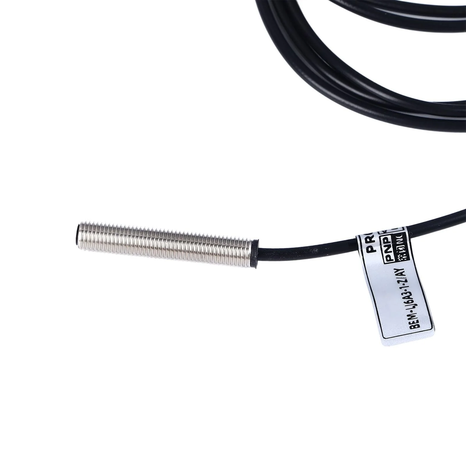 Inductive Proximity Sensor, DC6-36V M6 Mini Proximity Switch Made of Nickel-Plated Brass, 1 mm Detection Distance for Object Detection - Image 6