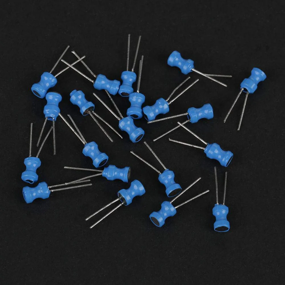 Inductors 10uH-10mH 12 Values Choke Coils Assorted Kit Electronic Inductors With Special Guide Pin Structure Small Vertical Inductors Take Up Less Space - Image 7