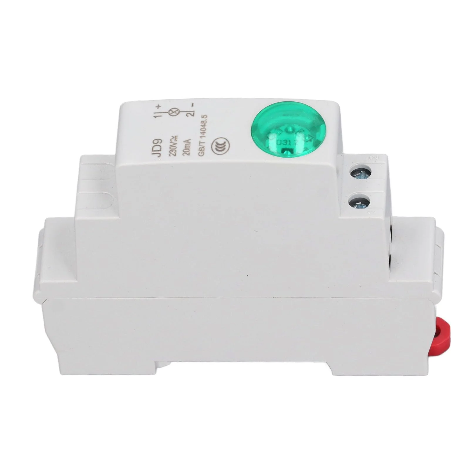 Industrial Indicator Light, DIN Rail Mount, LED Indicator Light, Circuit Signal Indicator for Distribution Box, CNC Lathes, Workshops, AC DC 230V (GREEN) Green - Image 7