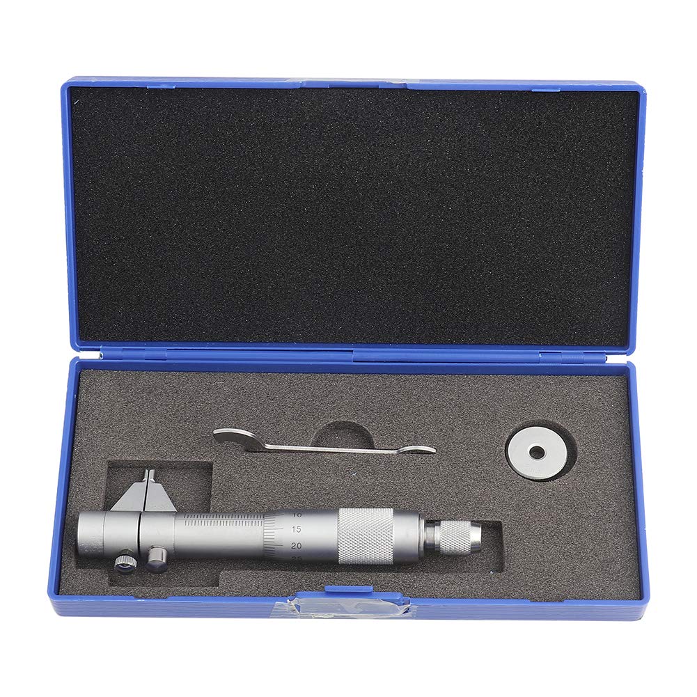 Inner Micrometer, Vernier Caliper, Inner Micrometer Set, 5-30 mm, Metric Inner Diameter Micrometer Set, 0.01 mm Accuracy, Internal Bore Hole Vernier Caliper Type with Storage Box - Image 2