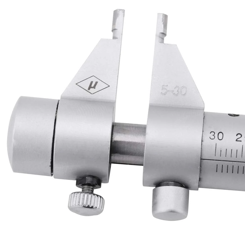Inner Micrometer, Vernier Caliper, Inner Micrometer Set, 5-30 mm, Metric Inner Diameter Micrometer Set, 0.01 mm Accuracy, Internal Bore Hole Vernier Caliper Type with Storage Box - Image 7