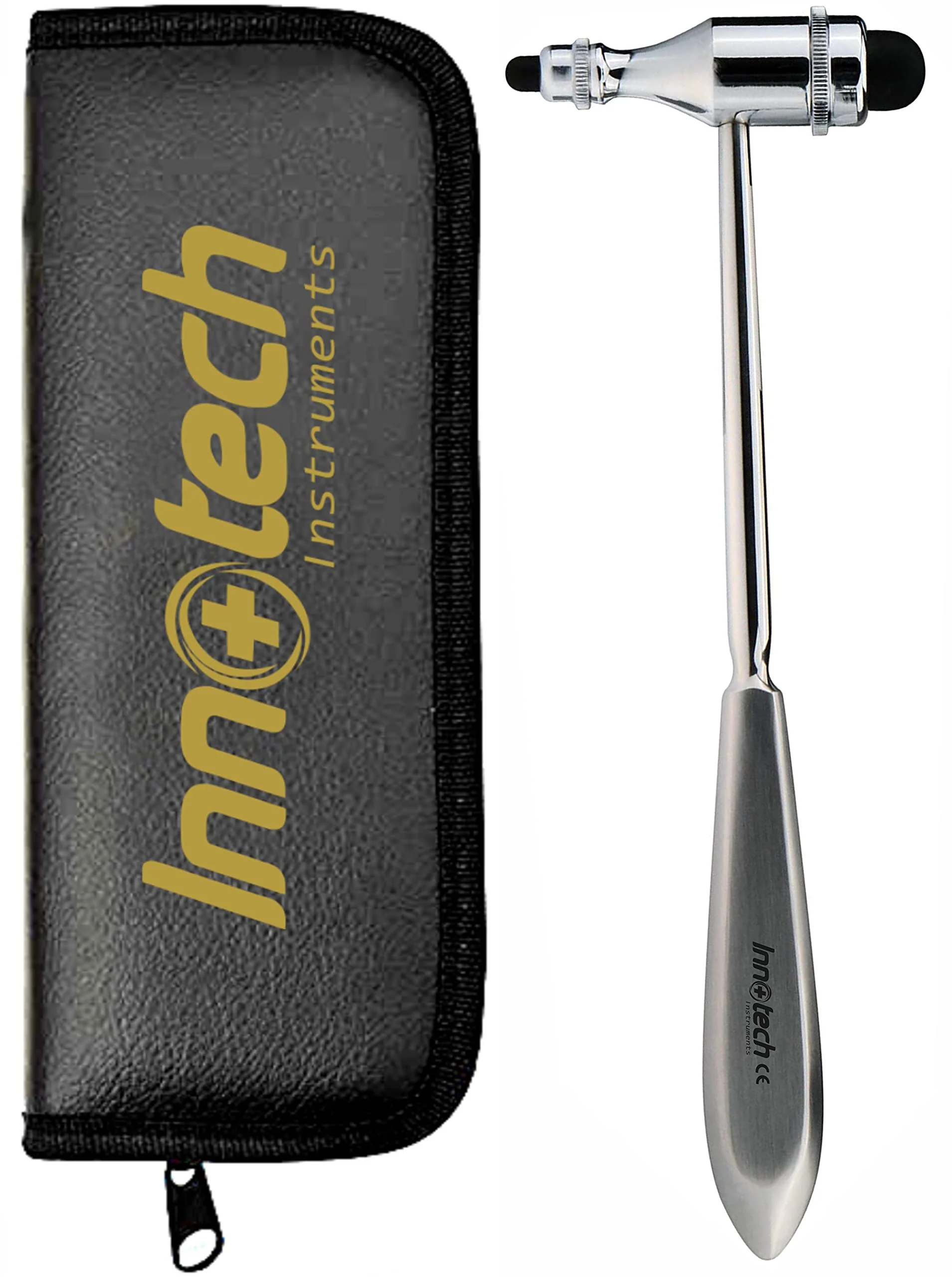 Innotech Tromner Neurological Reflex Hammer for Skin Reflexes and Surface Reactions (Silver) silver - Image 5