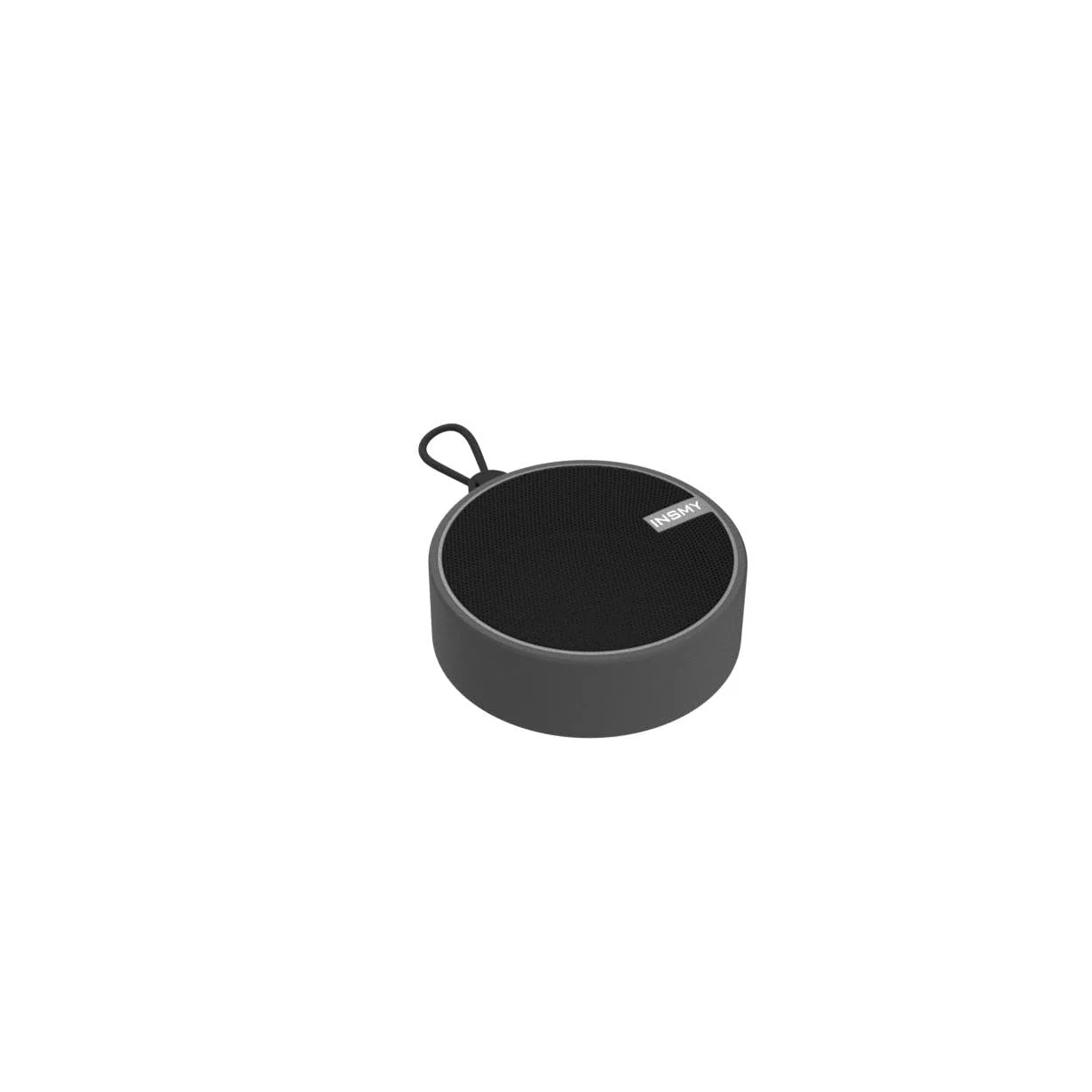 INSMY C12 IPX7 Waterproof Shower Bluetooth Speaker, Portable Small Speaker, Speakers Bluetooth Wireless Loud Clear Sound Support TF Card Suction Cup for Kayak Canoe Beach Gift (Black) Black - Image 4