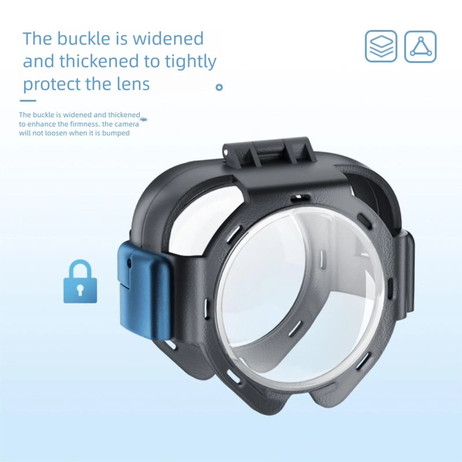 Insta 360 X5 Premium Glass Lens Guard Set for Insta360 X 5 X5 Protective Cover Case Cap Anti-fog Snap-on Protective Mirror - Image 7